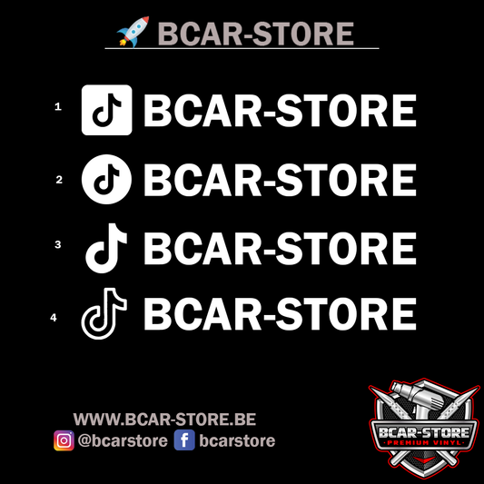 Autocollant Tiktok x20