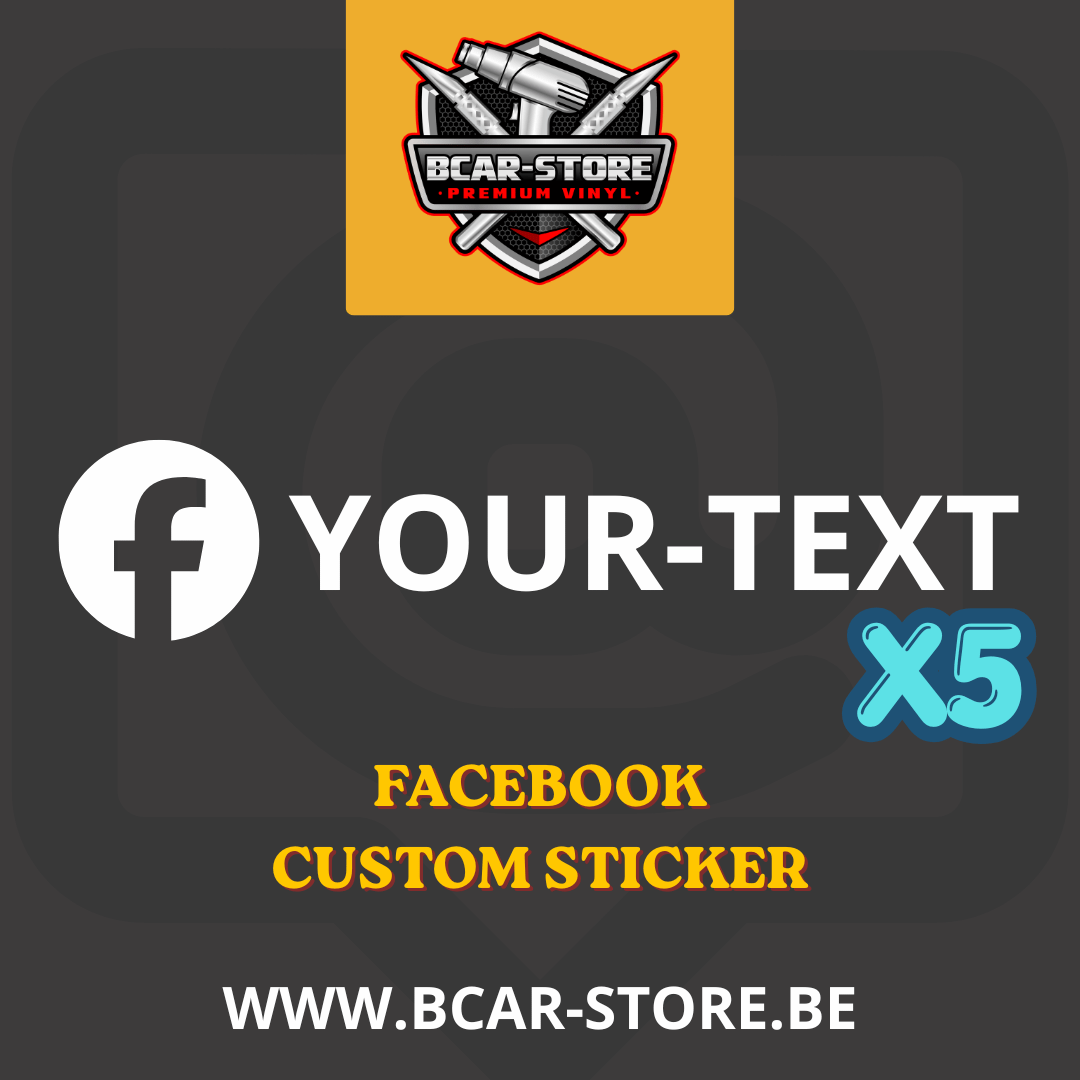 Facebook sticker x5