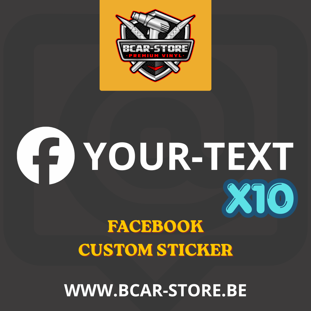 Facebook sticker x10