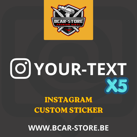 Instagram sticker x5