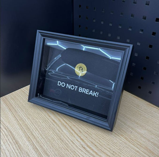  Cadre décoratif avec Bitcoin